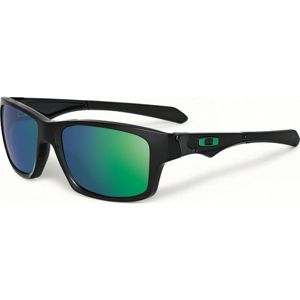 Oakley Lifestyle Jupiter Squared Polished Black Sunglasses | Jade Iridium OO9135-05