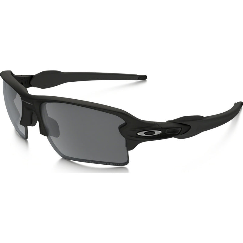 Oakley Sport Flak 2.0 XL Matte Black Sunglasses | Black Iridium Polarized OO9188-53