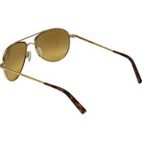 Randolph Engineering The Hawk 23K Gold Sunglasses | Citron Metallic Nylon AR Skull 57MM OP71415-2-NY