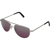 Randolph Engineering The Hawk Bright Chrome Sunglasses | Midnight Metallic Nylon AR Skull 57MM OP73409-2-NY