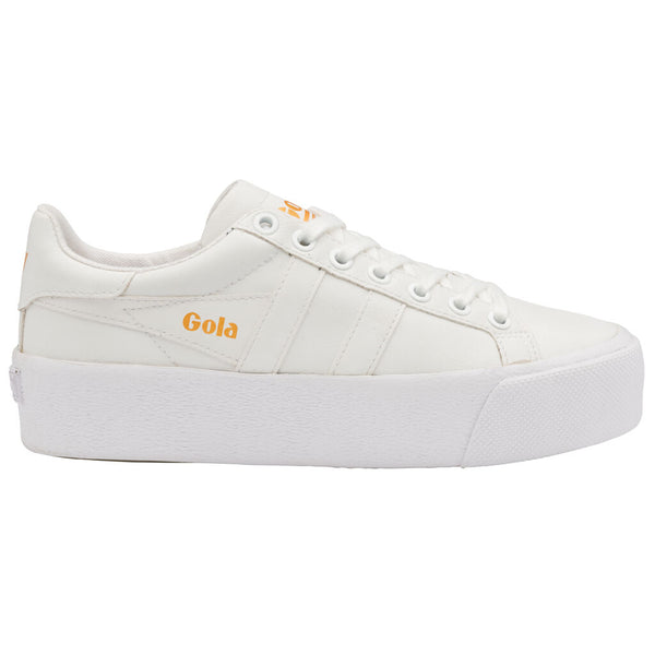 Gola Women's Orchid Platform Savanna Sneaker | White