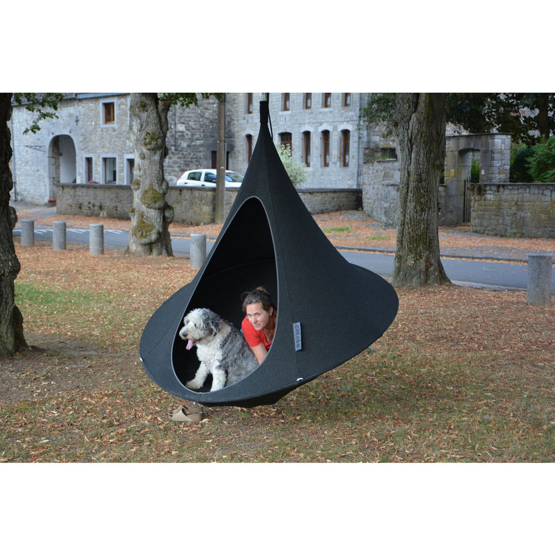 Cacoon Olefin Hanging Hammock | Charcoal