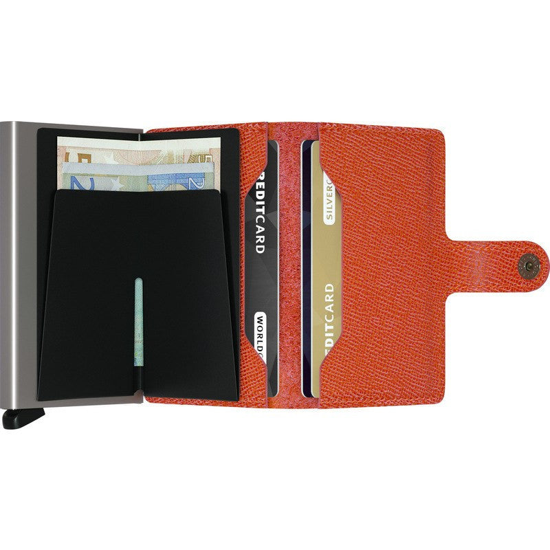 Secrid Mini Wallet Crisple | Orange