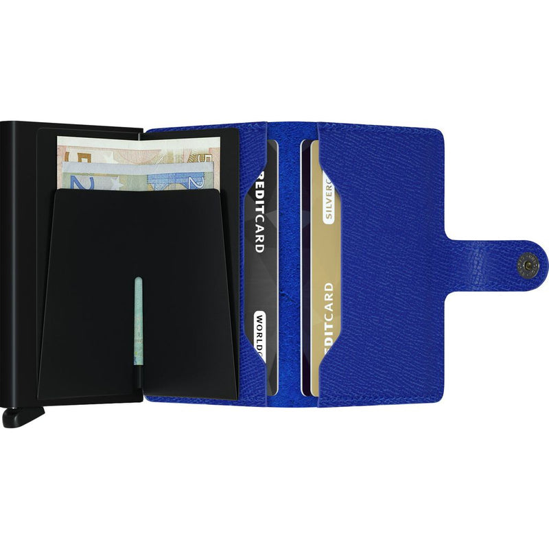 Secrid Mini Wallet Crisple | Blue/Black MC-Blue-Black
