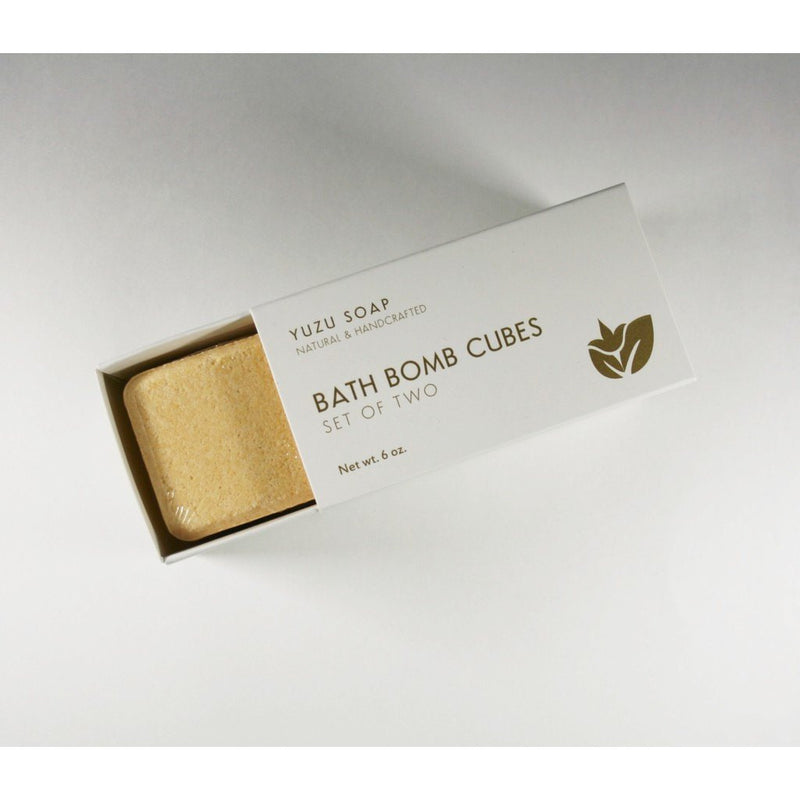 Yuzu Soap Bath Bomb | Cubes Orange Mint