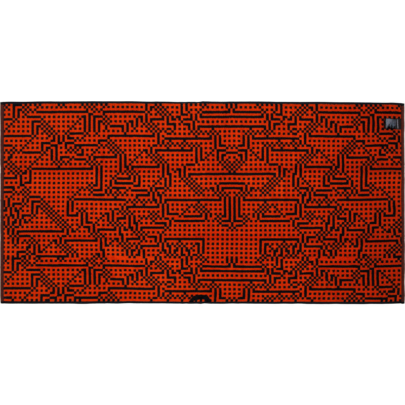 Zuzunaga Route Bath Towel 50 x 100 cm | Orange