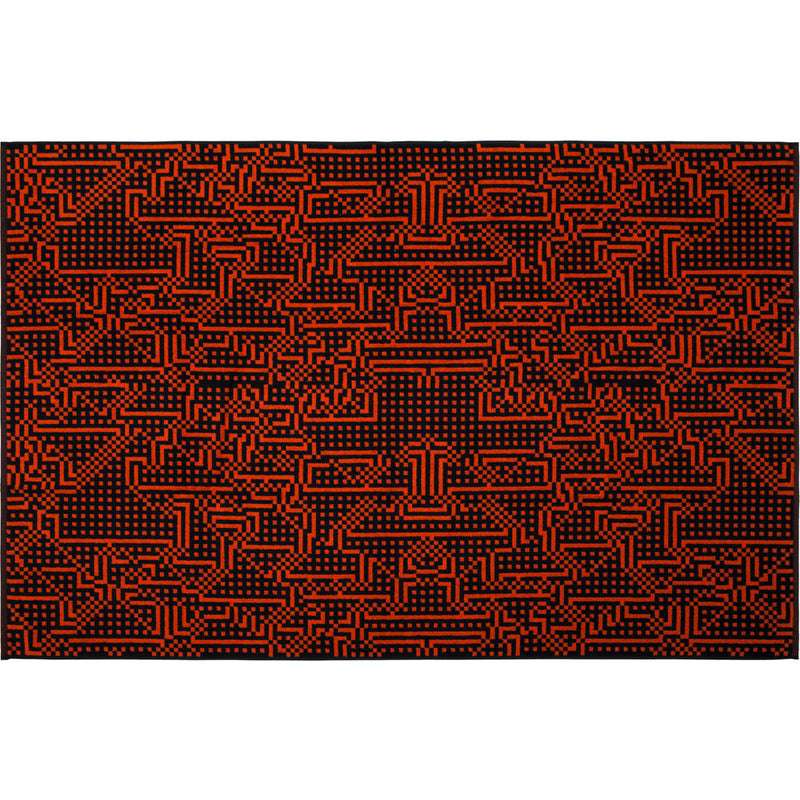 Zuzunaga Route Bath Towel 100 x 150 cm | Orange