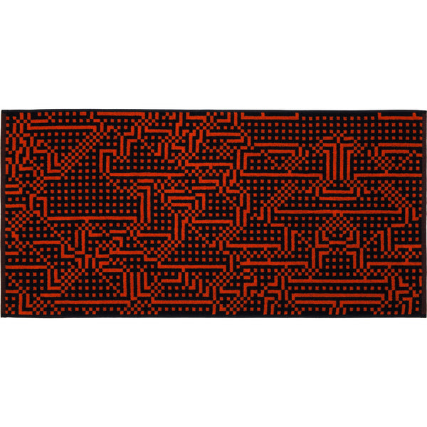 Zuzunaga Route Bath Towel 70 x 140 cm | Orange