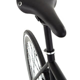 Sole Bicycles Overthrow Fixed Single Speed Bike | Matte Black Frame/Black Rims Sole 030-55
