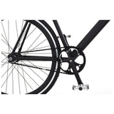 Sole Bicycles Overthrow Fixed Single Speed Bike | Matte Black Frame/Black Rims Sole 030-52