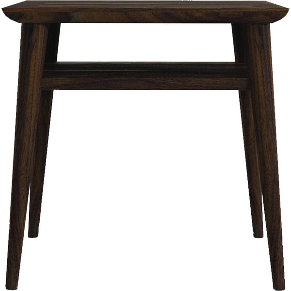 ION Design Vintage Side Table w 1 Shelf | Brown P-13524