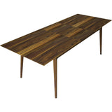 ION Design Vintage Extension Dining Table | Brown P-14248