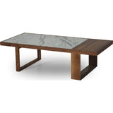 ION Design Astor Coffee Table | Marble & Brown P-19615