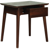 ION Design Vintage Bedside Table w 1 Drawer | Brown P-22381