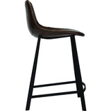 ION Design Peralta Bar Stool | Dark Brown P-23255