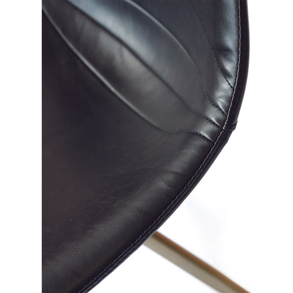 ION Design Ethan Dining Chair | Matte Black/Brass P-24657