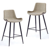 ION Design Hearst Counter Stool | Light Gray/Black P-25018