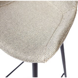 ION Design Hearst Counter Stool | Light Gray/Black P-25018