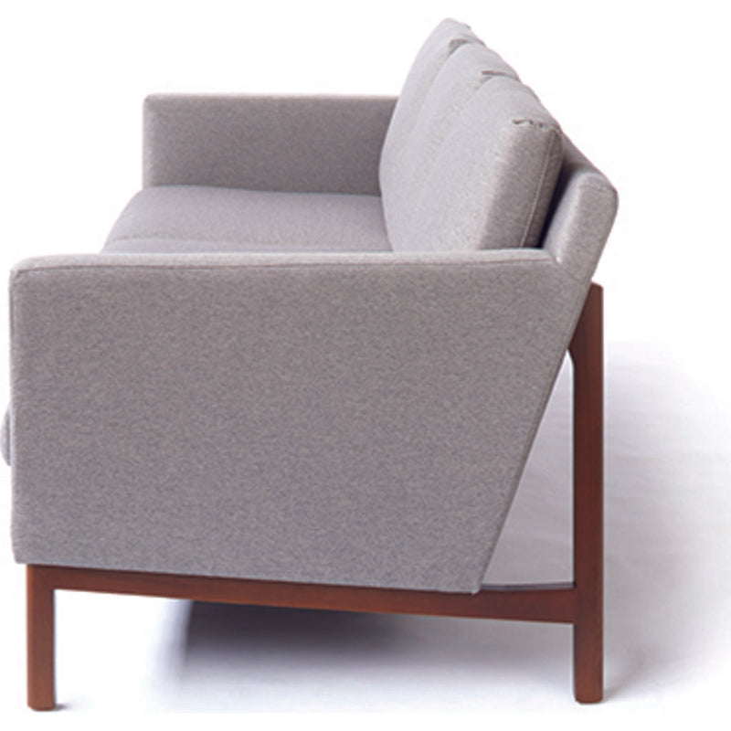 ION Design Strata Sofa | Gray/Walnut P-25815