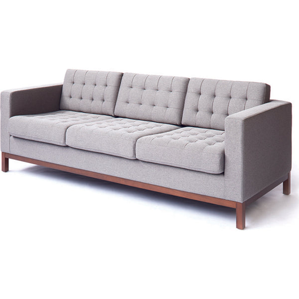 ION Design Dixon Sofa | Gray/Walnut P-25816