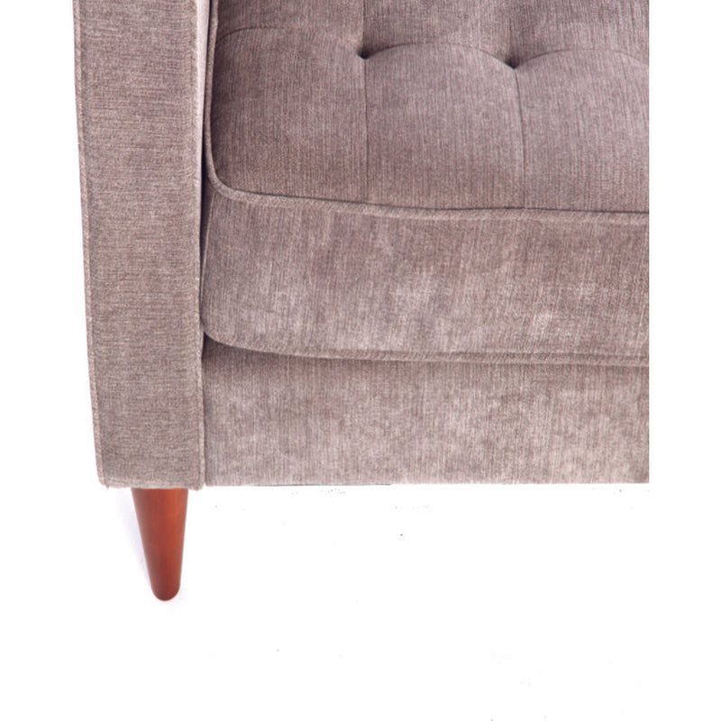 ION Design Duke Flip Sectional Sofa | Light Beige/Walnut P-25819