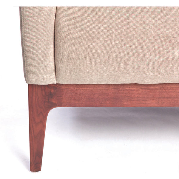 ION Design Petrine Sofa | Gray/Walnut P-26133