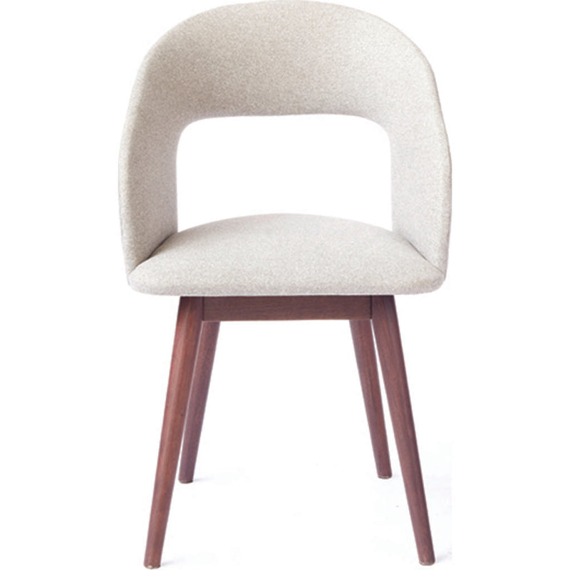 ION Design Niels Dining Armchair | Natural/Walnut P-26135