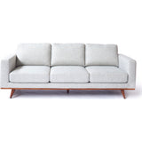 ION Design Magnus Sofa | Gray/Wood P-26182