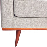 ION Design Magnus Sofa | Gray/Wood P-26182