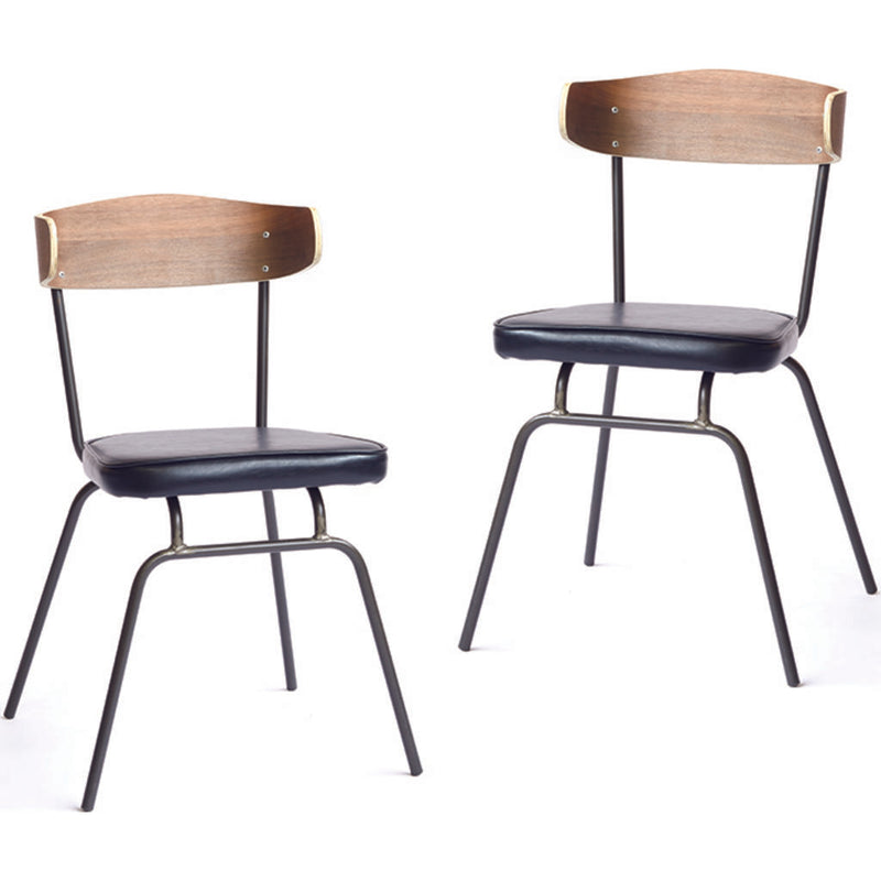 ION Design Terra Dining Chair | Black/Wood P-26267