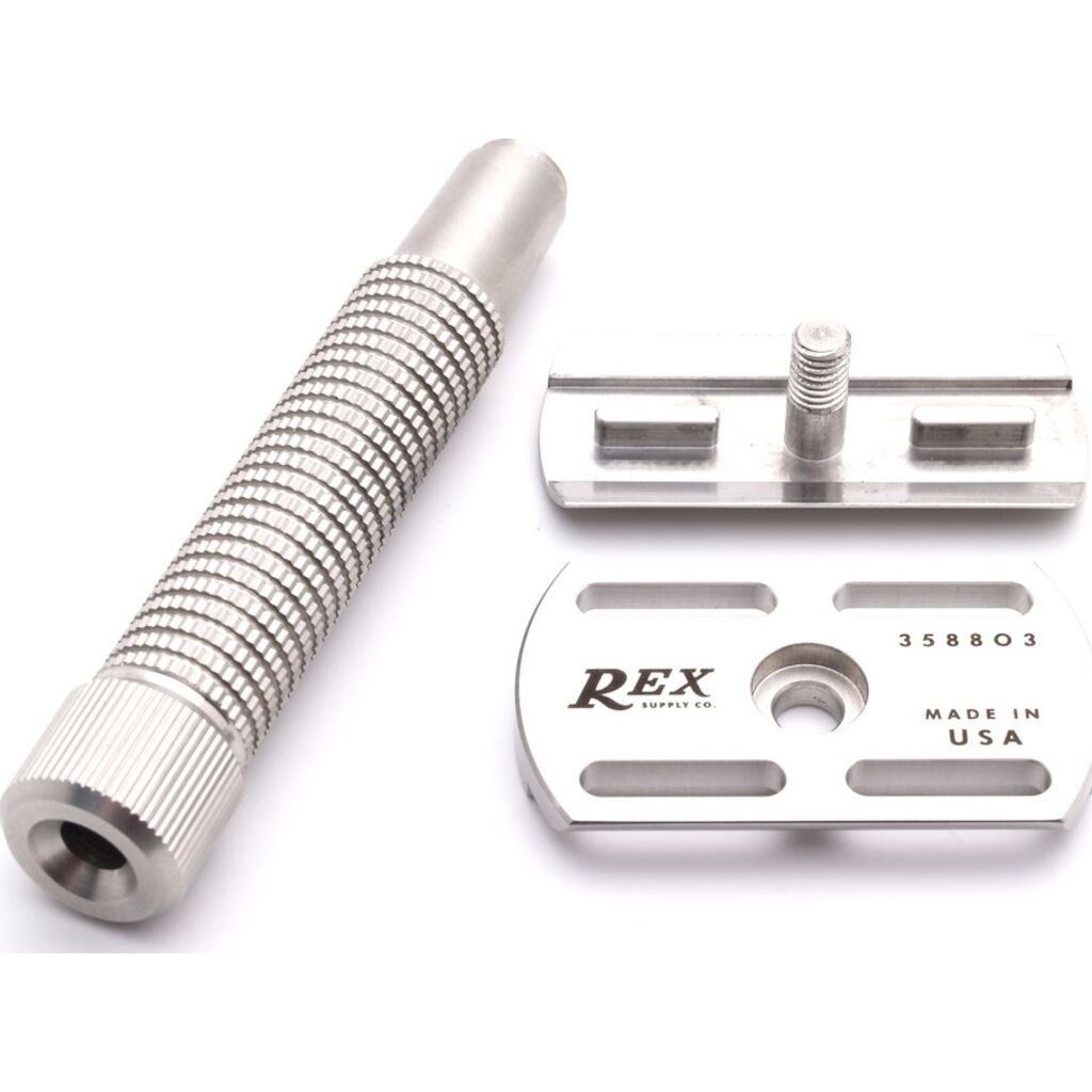 Rex Supply Co. Envoy 3 Piece Safety Razor | Stainless Steel – Sportique