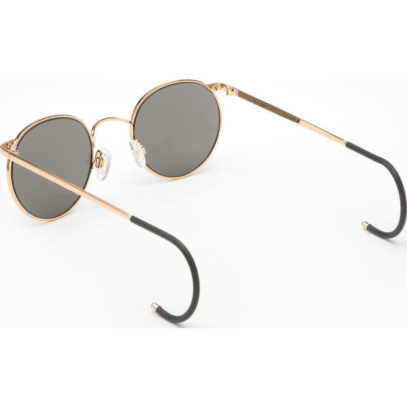 Randolph Engineering P-3 23K Gold Plated Sunglasses | Gray Cable