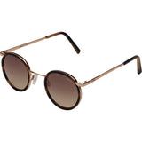 Randolph Engineering Fusion P3 23K Rose Gold/Brown Horn Sunglasses | Tan Gradient Skull P3P5404-I6-Ny