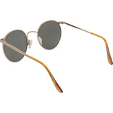 Randolph Engineering P-3 Rose Gold Sunglasses | Gray Skull