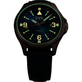 traser H3 Blue P67 Officer Automatic Watch | Leather Strap 108074