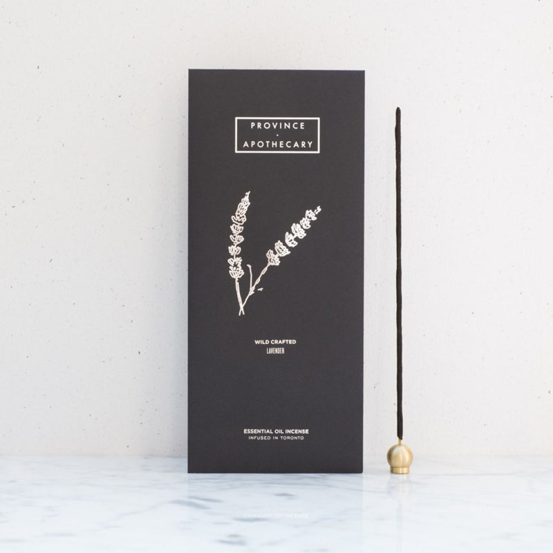 Province Apothecary Incense | Lavender Essential Oil 