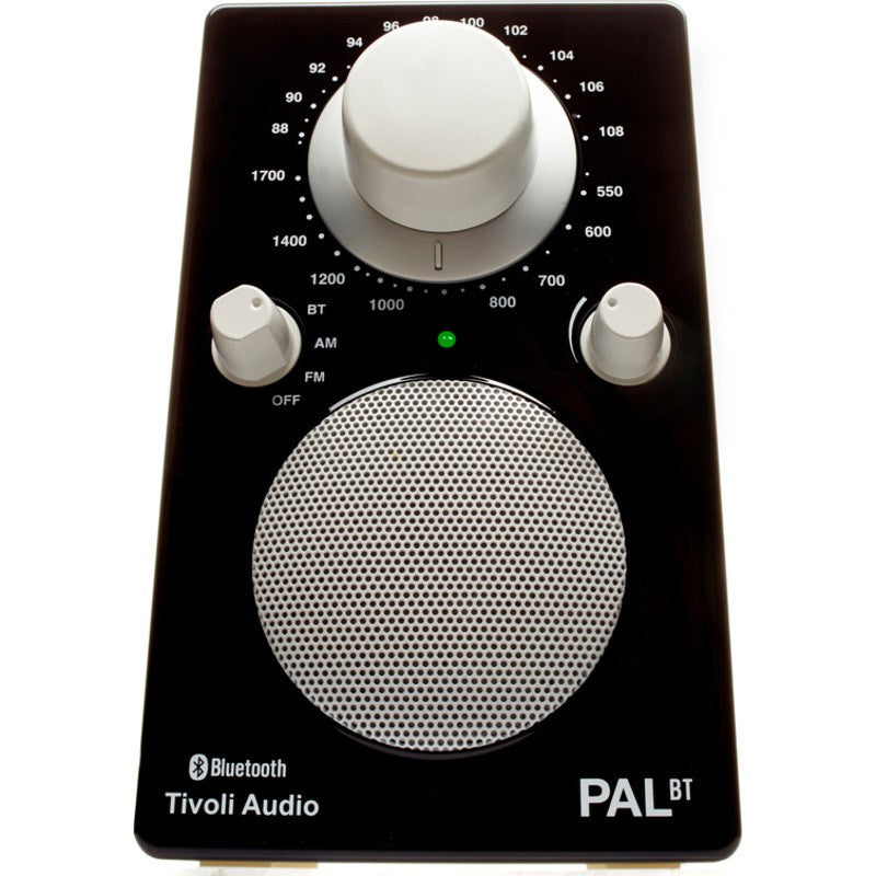 Tivoli Audio PAL BT Bluetooth Speaker Radio | Black/White PALBTGBLK