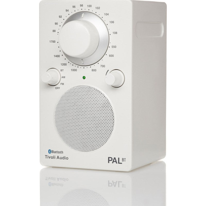 Tivoli Audio PAL BT Bluetooth Speaker Radio | White PALBTGW