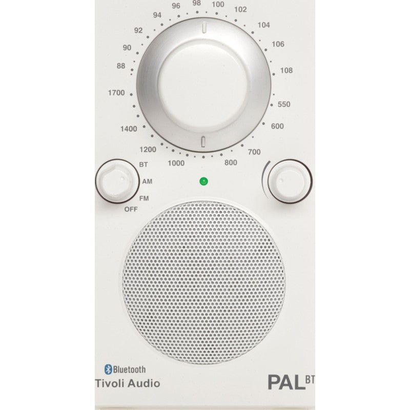 Tivoli Audio PAL BT Bluetooth Speaker Radio | White PALBTGW