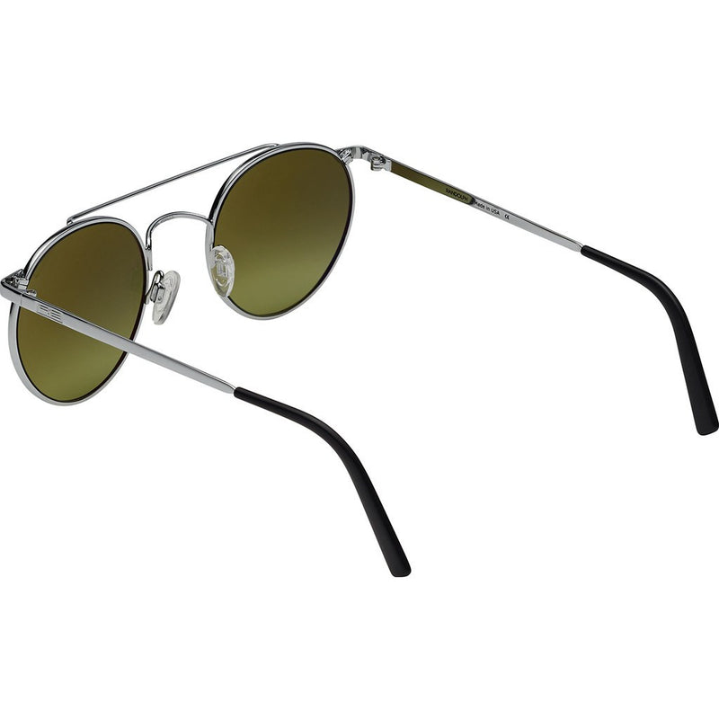 Randolph Engineering P3 Shadow Bright Chrome Sunglasses | Jade Metallic Nylon AR Skull 49/23MM PBP3410-NY