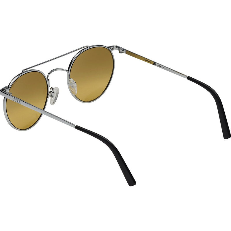 Randolph Engineering P3 Shadow Bright Chrome Sunglasses | Citron Metallic Nylon AR Skull 49/23MM PBP3415-NY