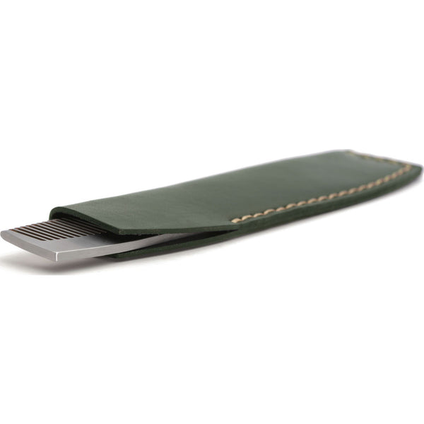 Ezra Arthur No.1827 Pocket Comb with Sleeve | Green Pc1827Ss24