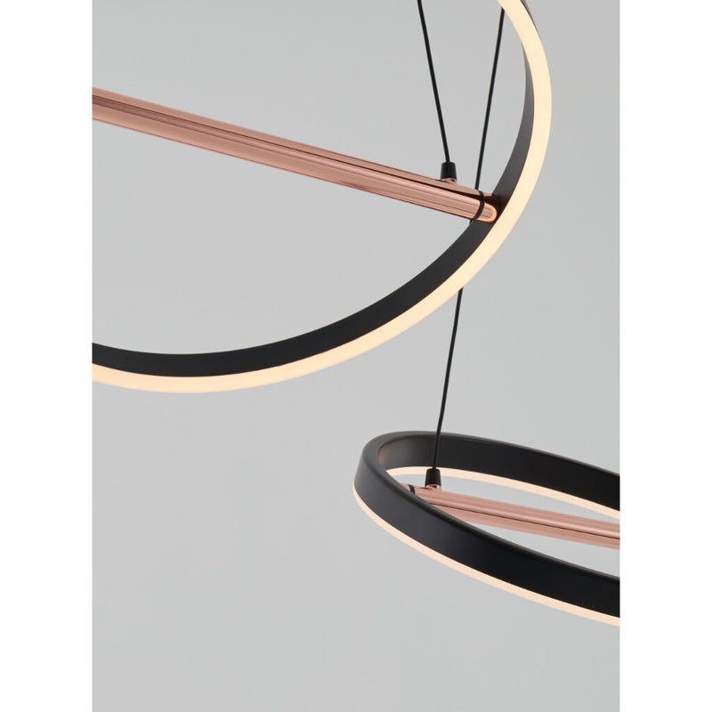 Seed Design Sol Small Pendant Light | Black/Copper