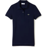 Lacoste Classic Fit Cotton Women's Polo Shirt | Navy Blue