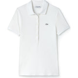 Lacoste Slim Fit Women's Polo Shirt | White- PF7845 12(44)