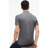 Lacoste Slim Fit Piped Sleeves Men's Polo Shirt | Galaxite Chine PH3187