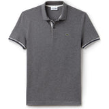 Lacoste Slim Fit Piped Sleeves Men's Polo Shirt | Galaxite Chine PH3187