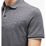 Lacoste Slim Fit Piped Sleeves Men's Polo Shirt | Galaxite Chine PH3187