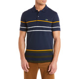Lacoste Men's Polo | Meridian Blue/Baobab-Pome 