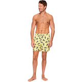Tom & Teddy Men's Pineapple Shorts | Yellow & Blue 